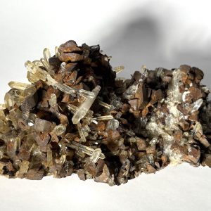 Cristal de Roche et Sidérite