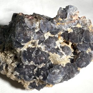 Fluorine bleue et calcite